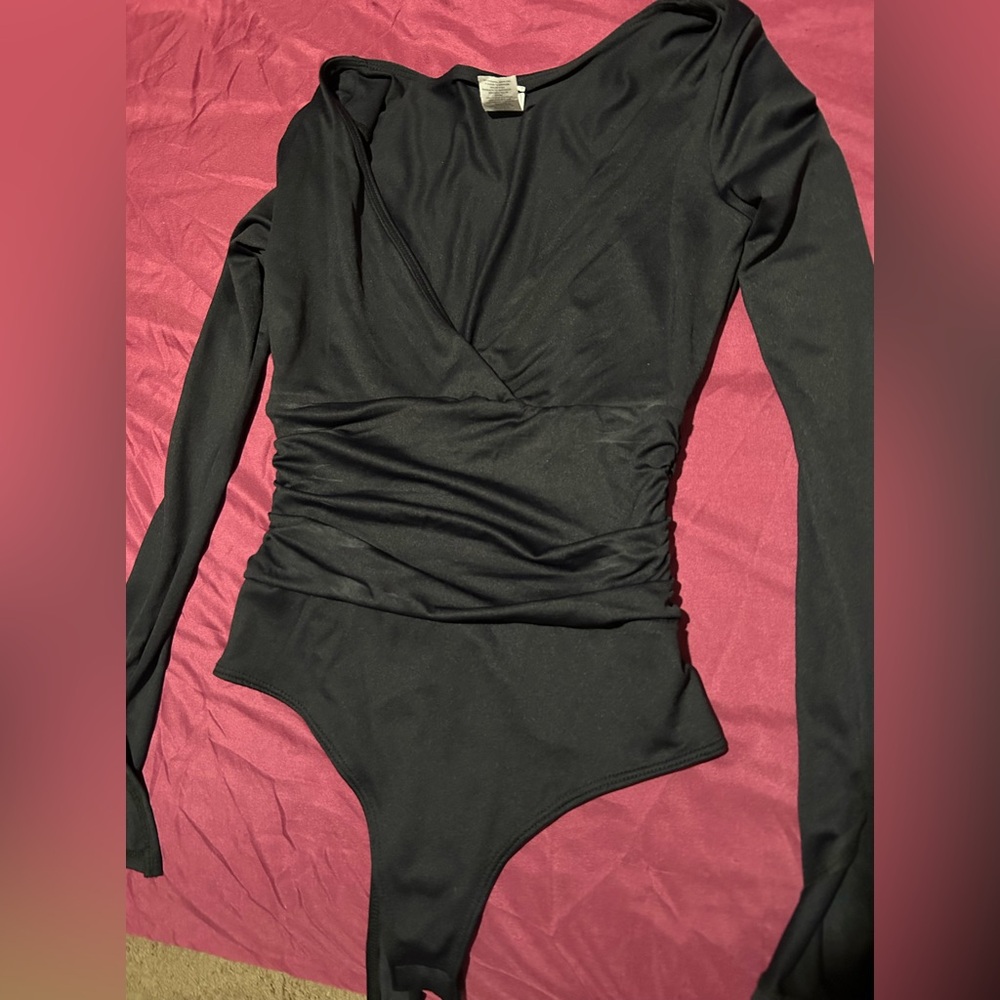 Windsor Black Bodysuit